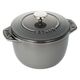 ストウブ Staub ラ ココット de GOHAN S グレー 12cm ご飯鍋 炊飯 1合 鋳物ホーロー 鍋 1個