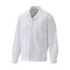 日の丸繊維 男性用白長袖上着 ホワイト LL 65-1702-45 1着（直送品）