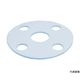 ナフロンPTFE打抜きガスケット”TOMBO NO.9007(全面)” 呼び径(A):50 9007-10K-50A-2T-FF 1枚（直送品）