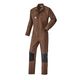 山田辰 つなぎ服 ブラウン S 22010-017-S 1枚（直送品）