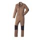 山田辰 夏つなぎ服 ブラウン 5L 22011-017-5L 1枚（直送品）