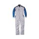丸鬼商店 長袖ストレッチツナギ グレー×ブルー 3L 1580-91-3L 1枚（直送品）