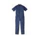 丸鬼商店 半袖ストレッチツナギ ブルー S 154-04-S 1枚（直送品）