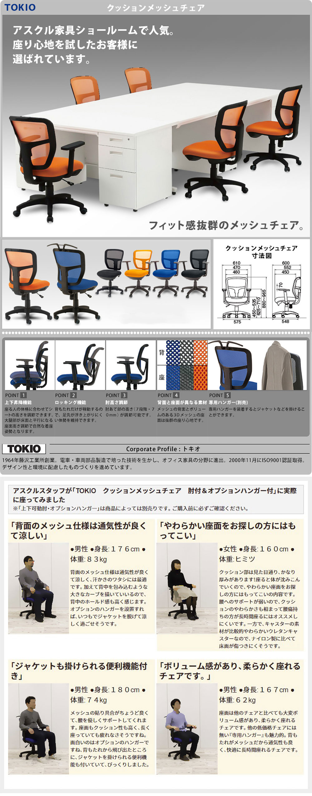 商品の機能イメージ