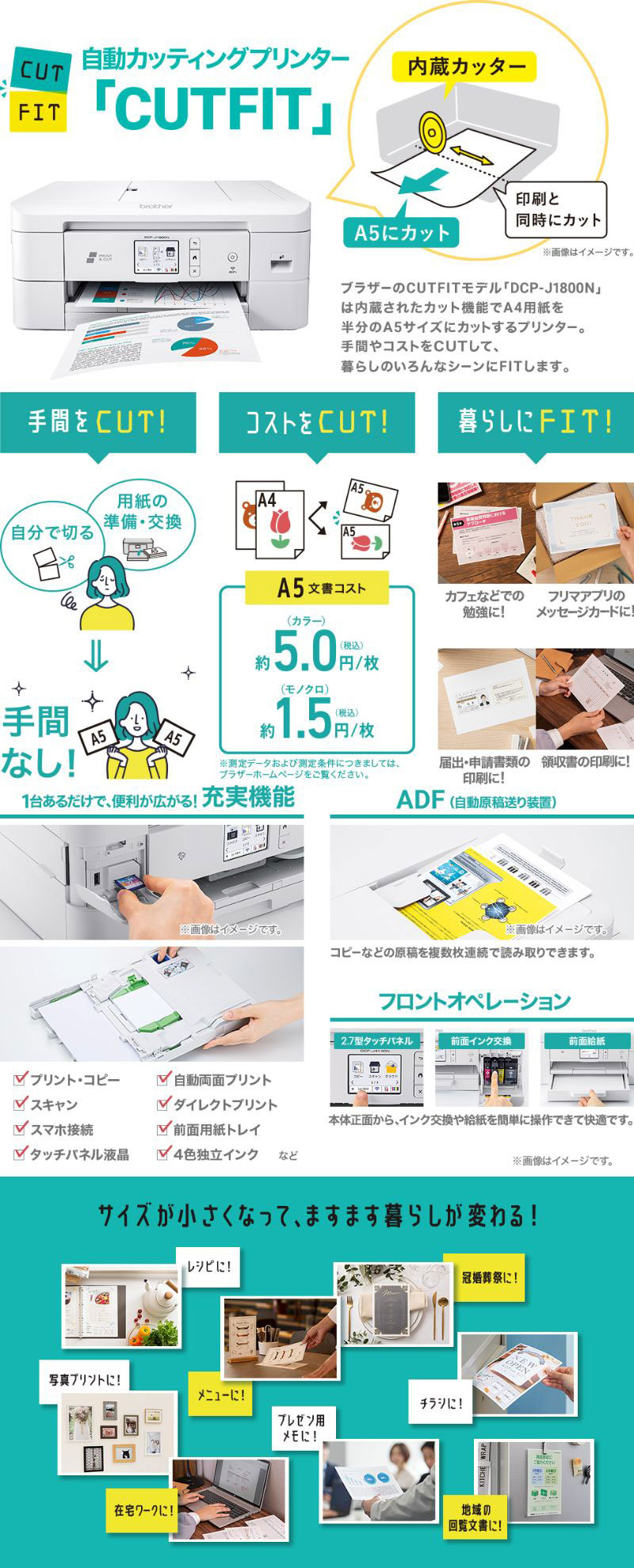 商品の機能イメージ
